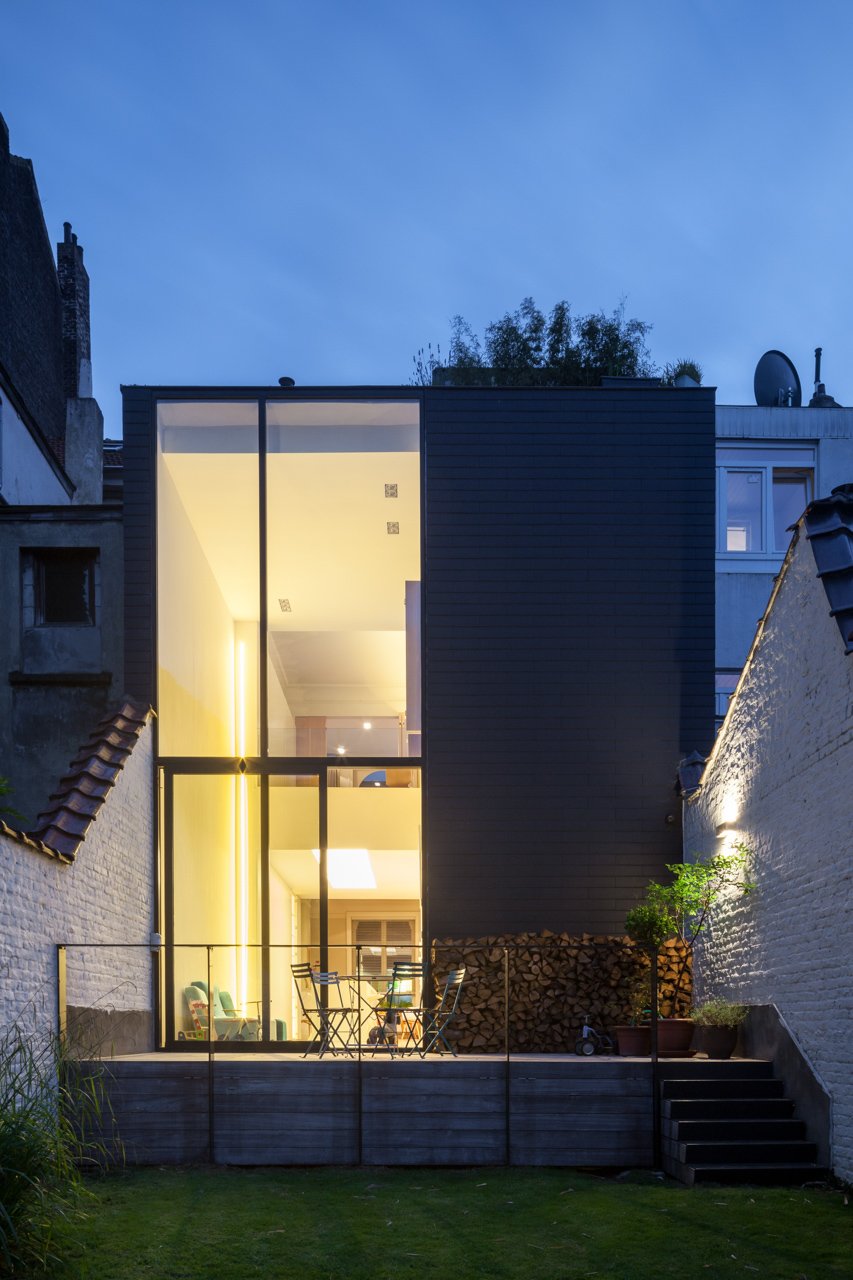 J&M House, Anderlecht | bruno vanbesien architects